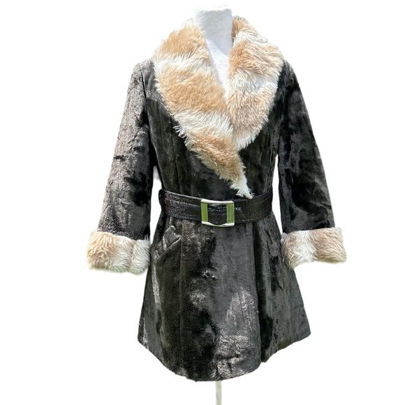 Sharpee of Minneapolis Faux Fur Penny Lane Coat - Picture 1 of 13